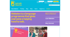 Desktop Screenshot of makaton.org