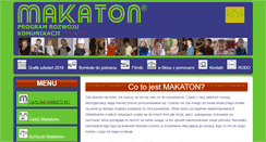 Desktop Screenshot of makaton.pl